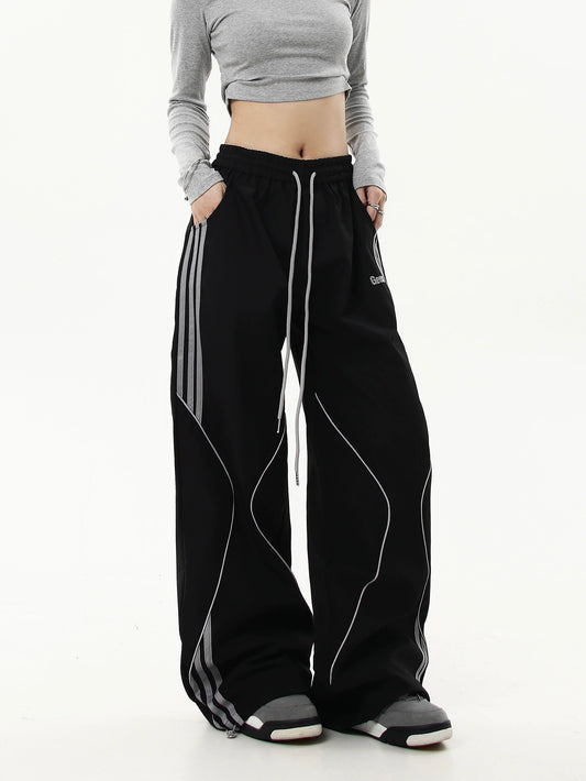 【25s Jul.】Vintage Stripe Deconstructed Sweatpants