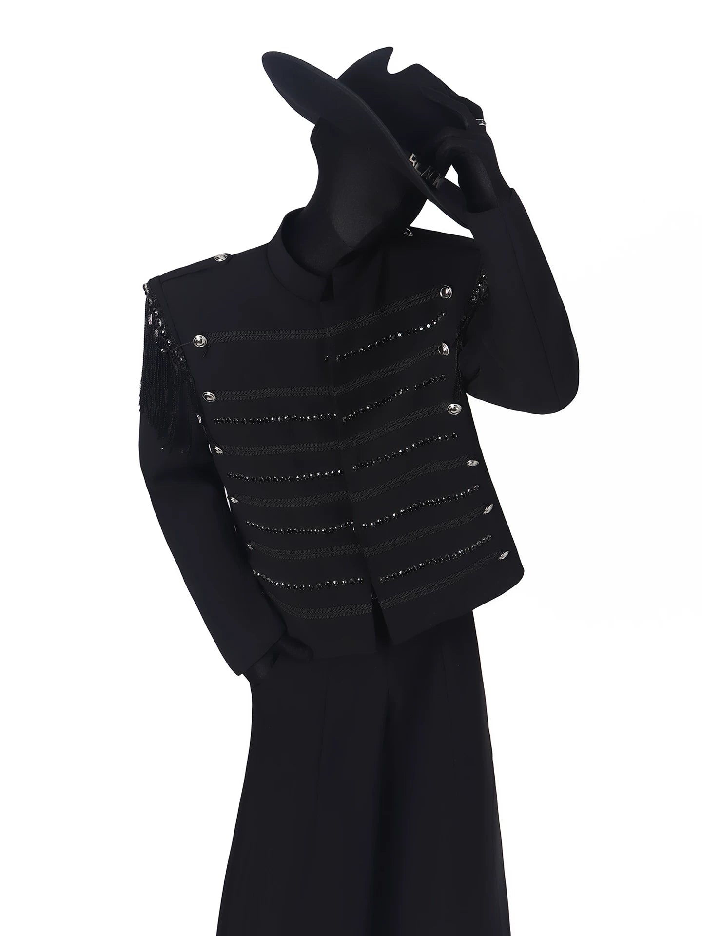 Napoleon Epaulet Fringe Jacket