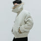 【25s Nov.】Washed Fur Collar Plush and Thickened Cotton Jacket
