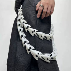 Cyber Gothic Spine Waist Chain