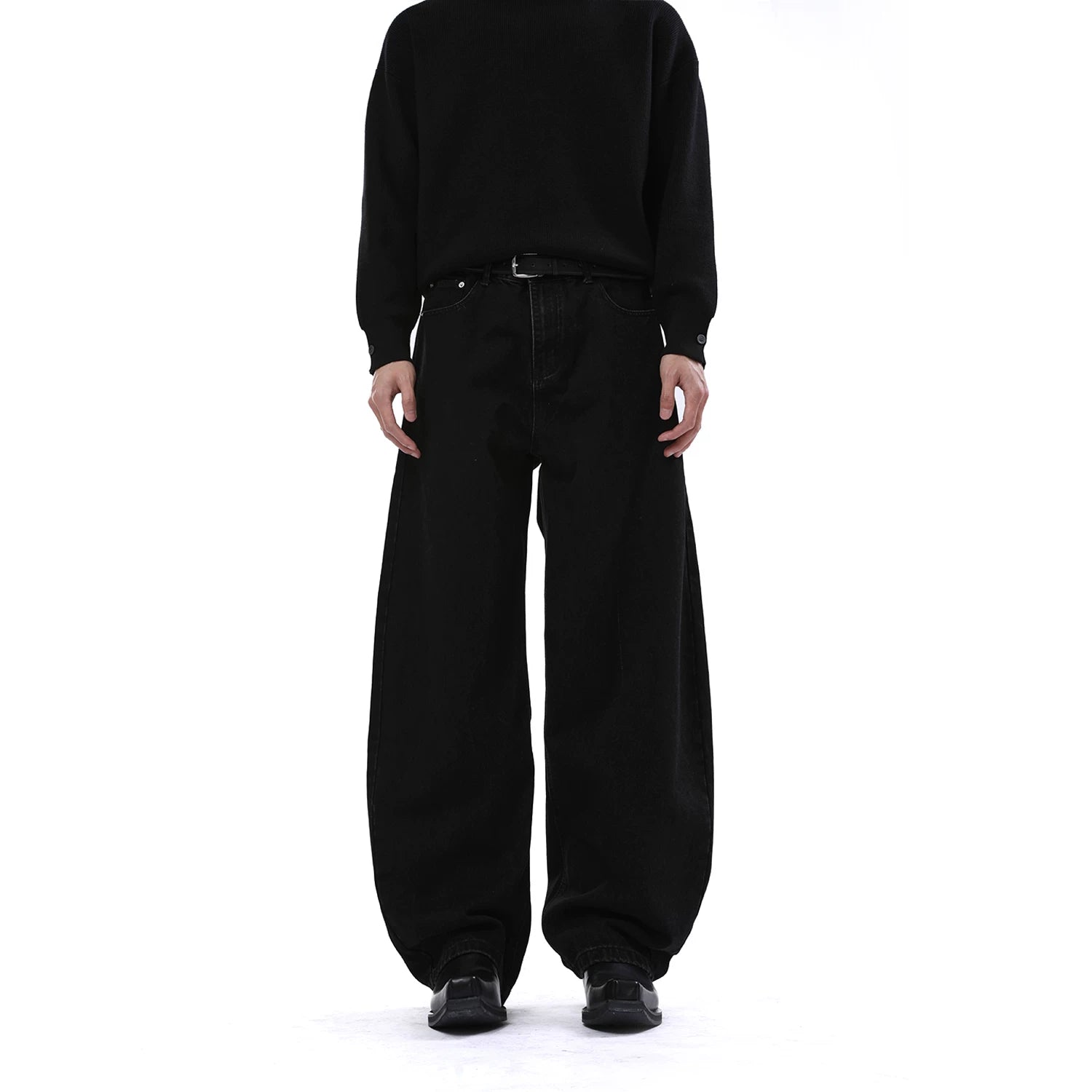 【26s Jan.】Clean-Fit Washed Vintage Straight Denim Pants