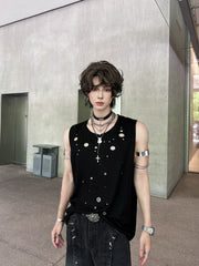 High-Street Sleeveless Tee