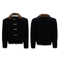 【25s Dec.】Glittery and Luxurious Metal Button Sweater