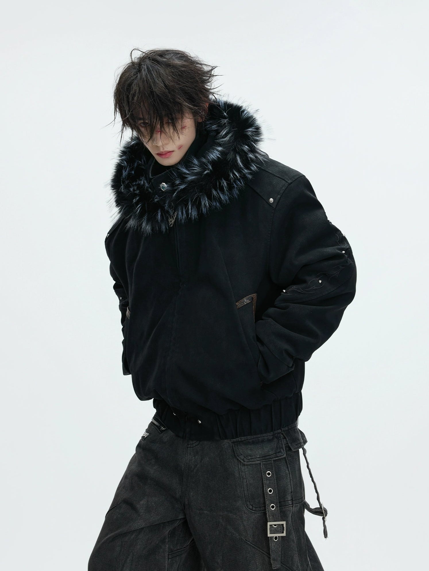 【25s Dec.】Embroidered Washed Cotton Jacket