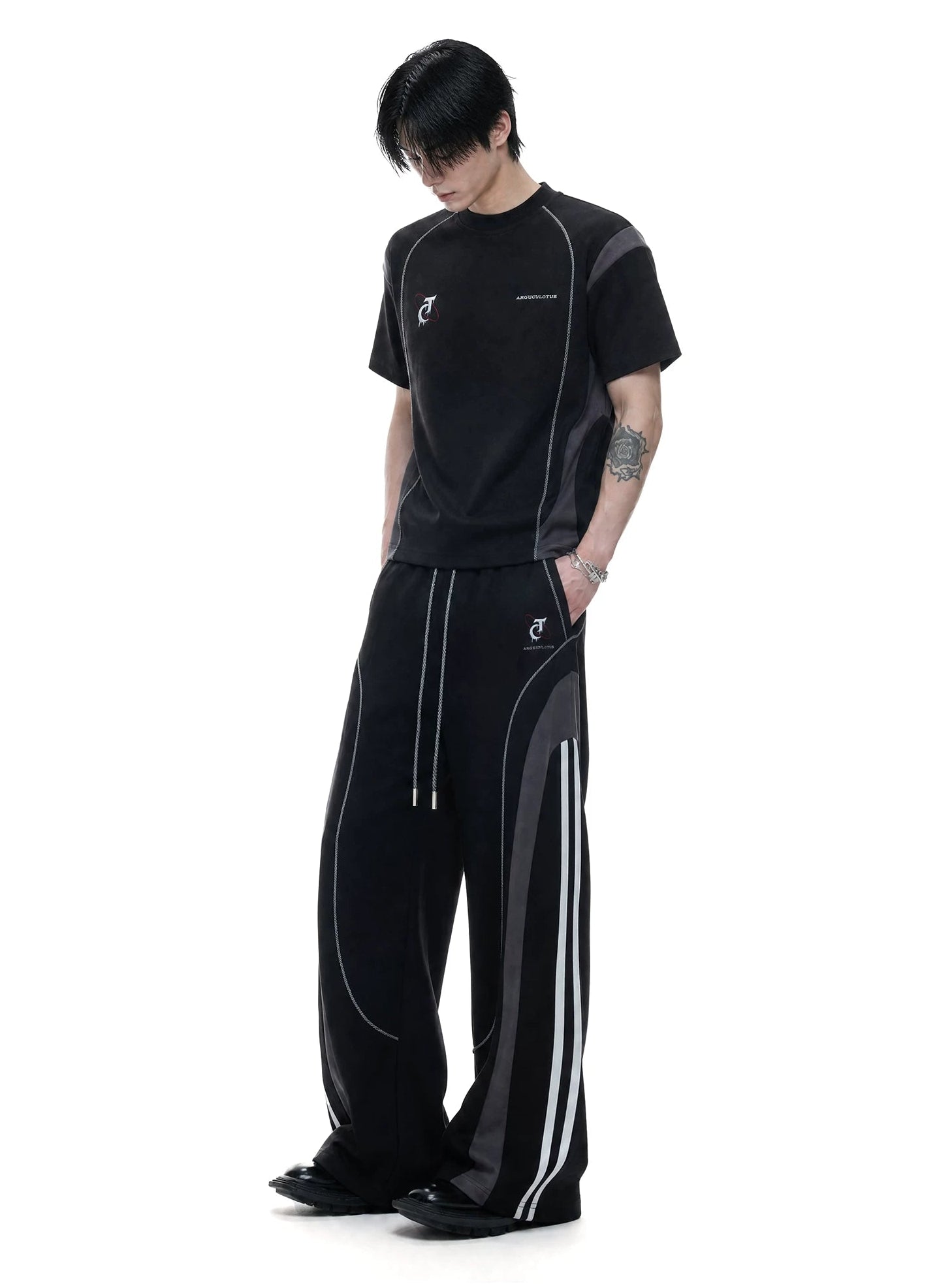 Contrast Cooling Sport Top / Pants