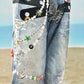 【25s Jul.】3D Printed Trendy Straight-Cut Denim Jeans