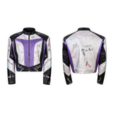 【25s Oct.】Graffiti Racing Leather Moto Jacket