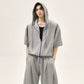 【25s Jun.】Structured Zip Hoodie and Pants Set