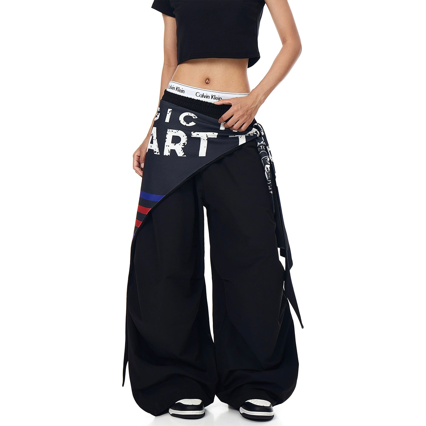【25s Jul.】Retro Design Cargo Paratrooper Pants