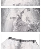 【25s Oct.】3D Printed Street Low-Rise Wide-Leg Jeans