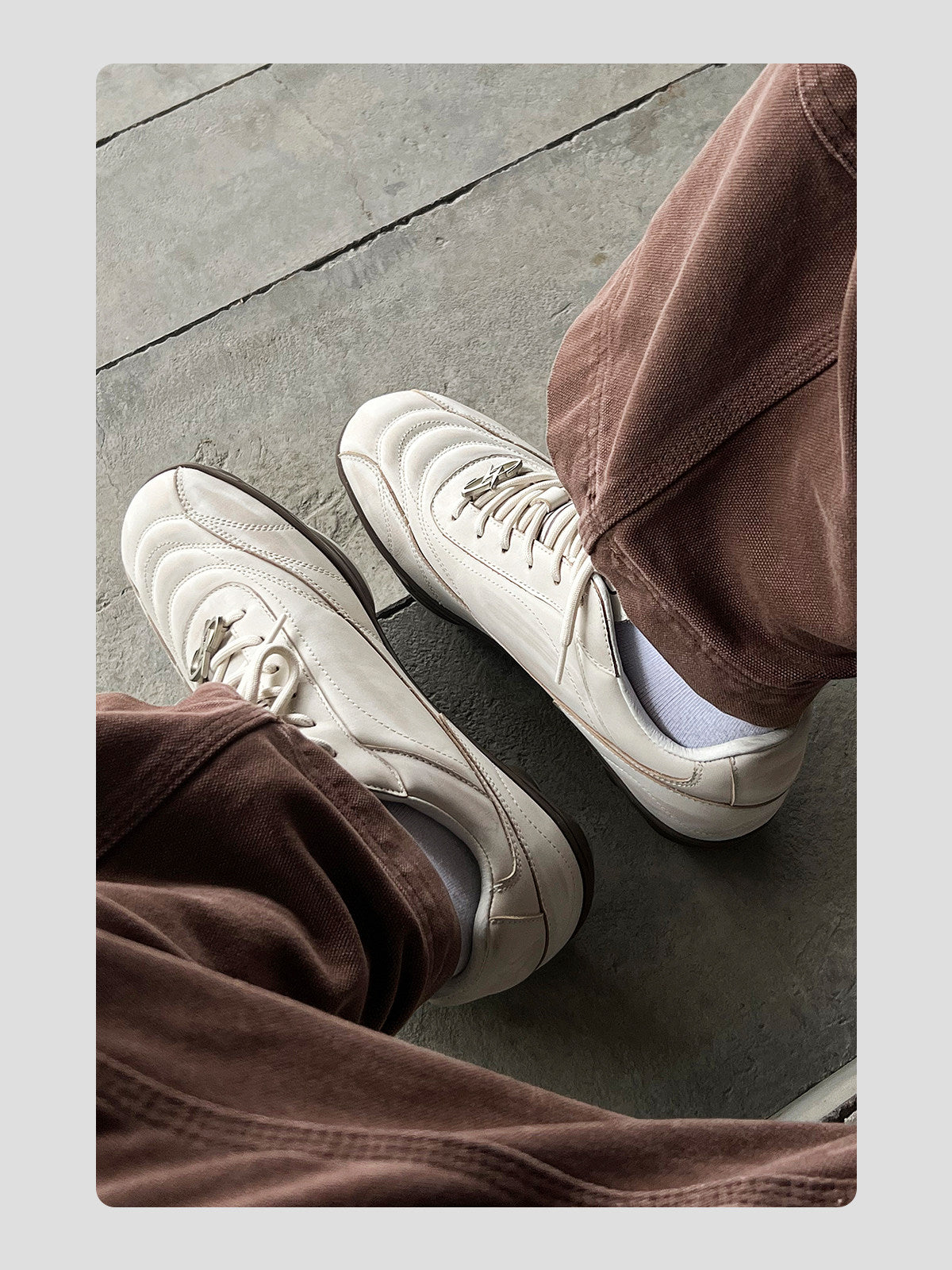 Retro-style Versatile Leather Soccer Shoes
