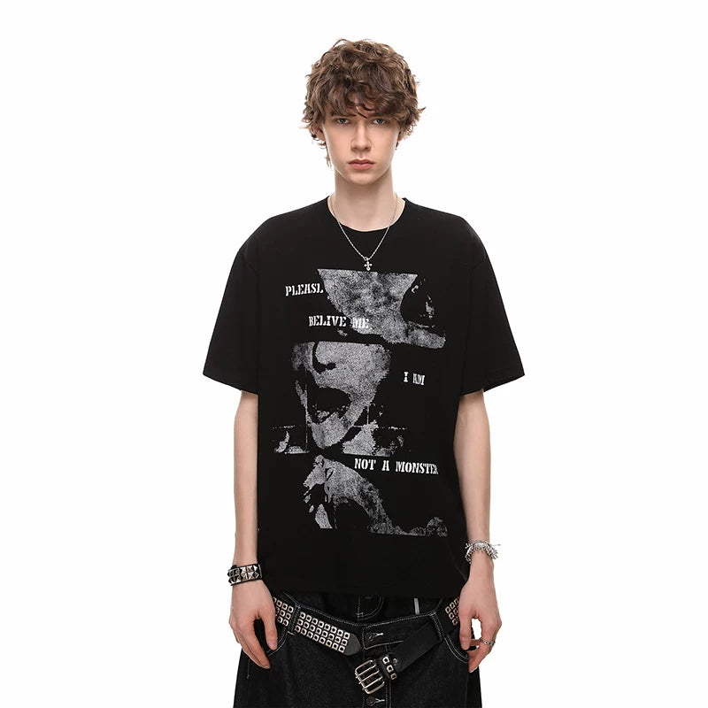 Dark Portrait Graphic Tee