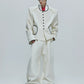 【25s Oct.】Contrast Color Elegant Chanel Style Jacket/Scimitar Pants