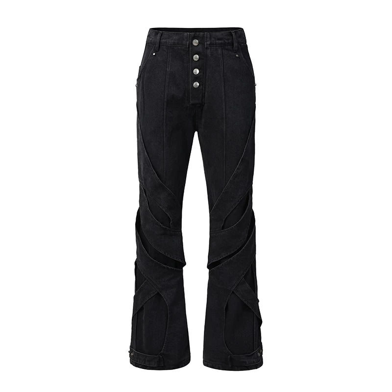 【26s Mar.】Deconstructed Washed Black Denim