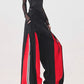 【25s Jul.】Patchwork Wide-Leg Sweatpants