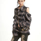 【25s Sep.】Zip-Up Hollow Plaid Loose Shirt