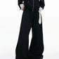 【25s Aug.】Fake Two-piece Shirt Stitching Hooded Sweatshirt/Pants