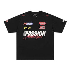 Racing Graphic Oversized Tee