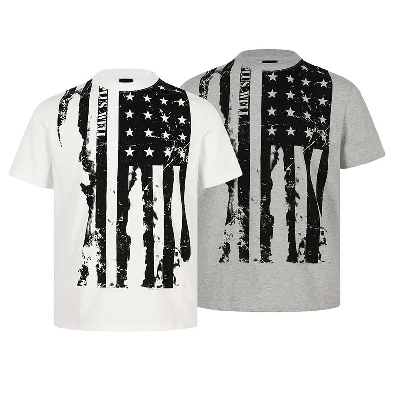 Vintage Flag Star Graphic Tee