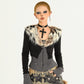 【25s Oct.】Hot Girl Leopard Print Fur Collar Knit Cardigan