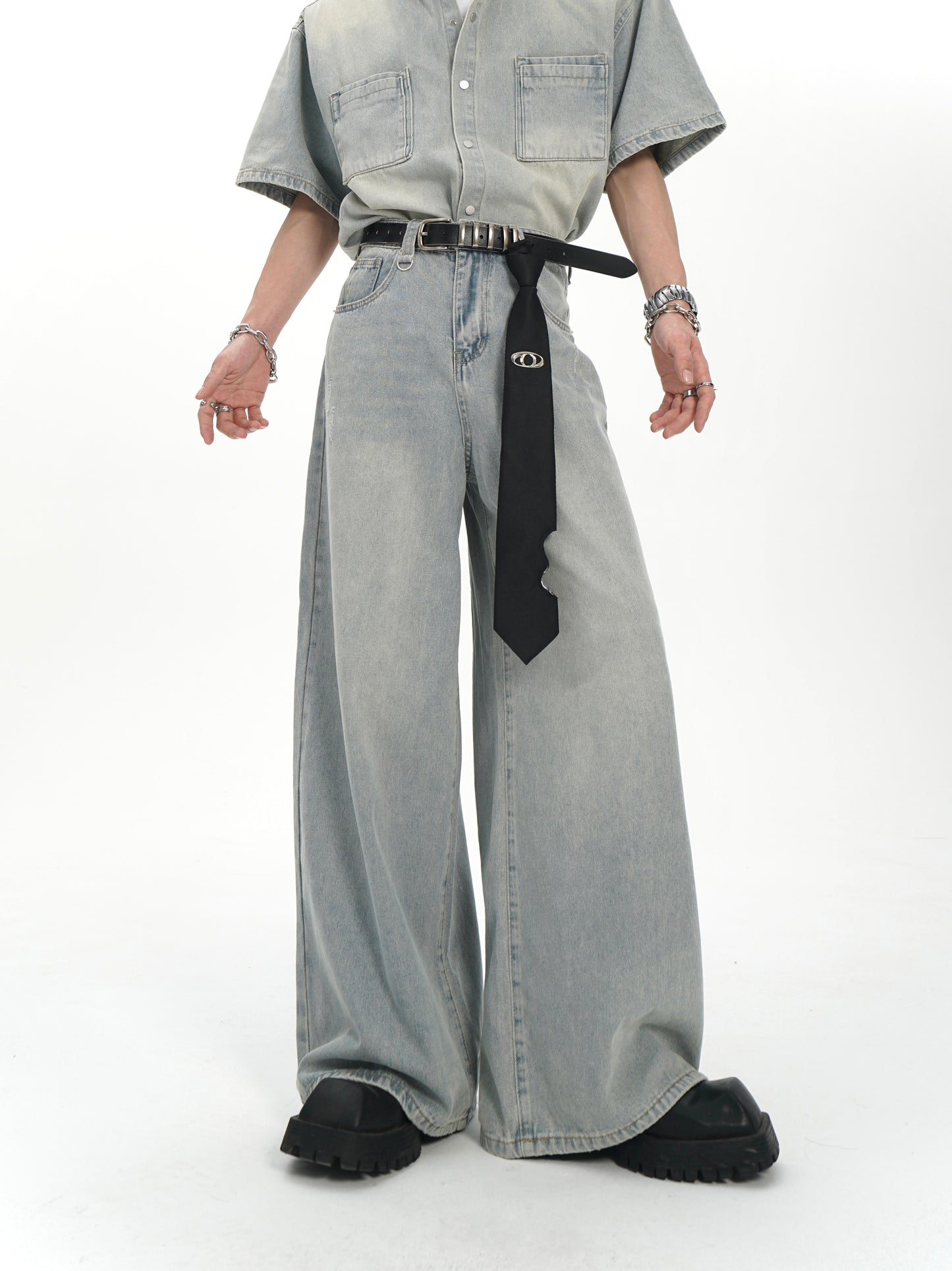 【23s July.】Flared Straight-leg Jeans