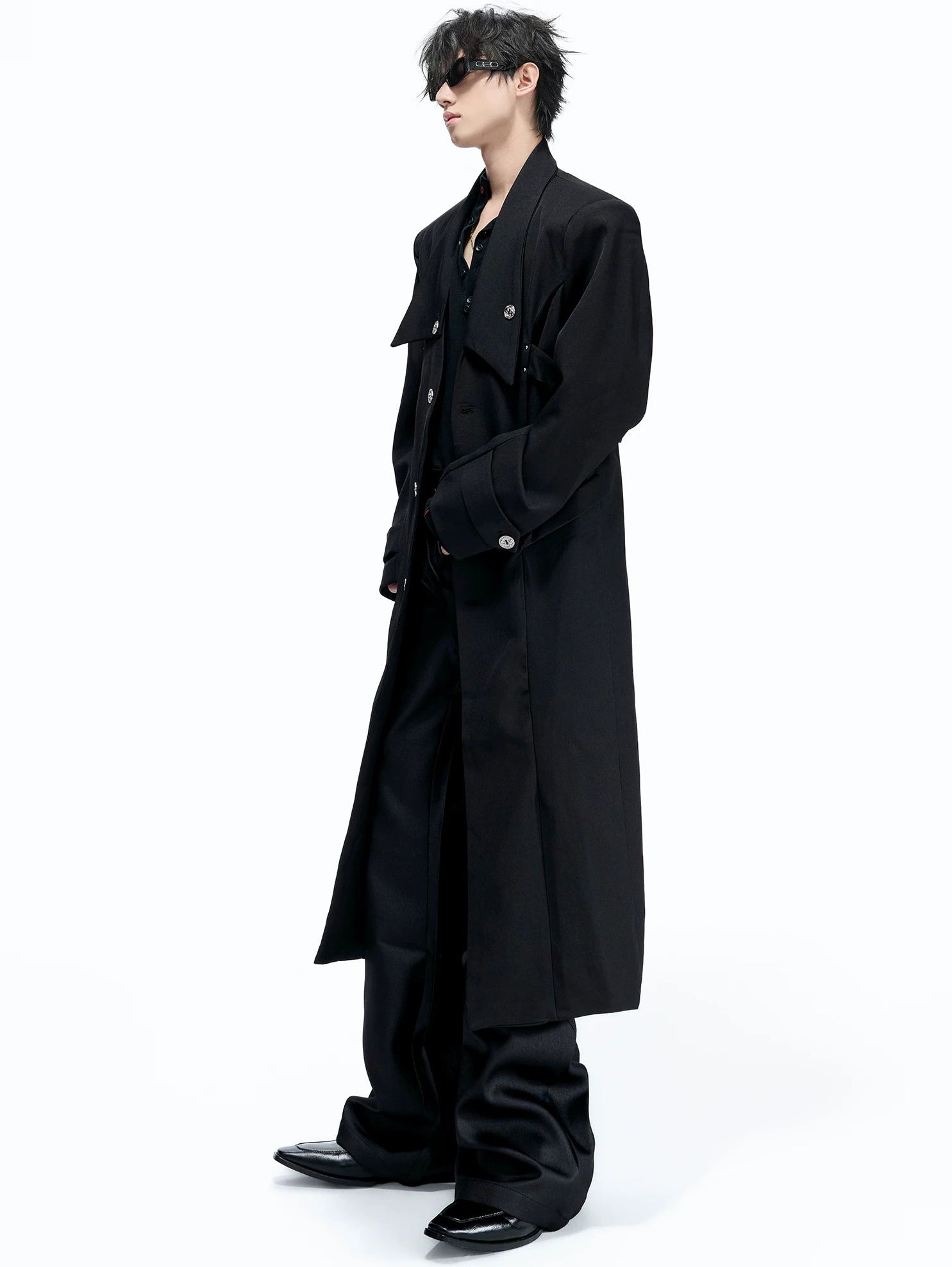 Deconstructed Multi-Form Long Coat