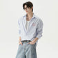 【25s Jun.】Striped Print Collar Shirt