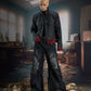 【25s Oct.】Dark Deconstructed Patchwork Leather Jacket