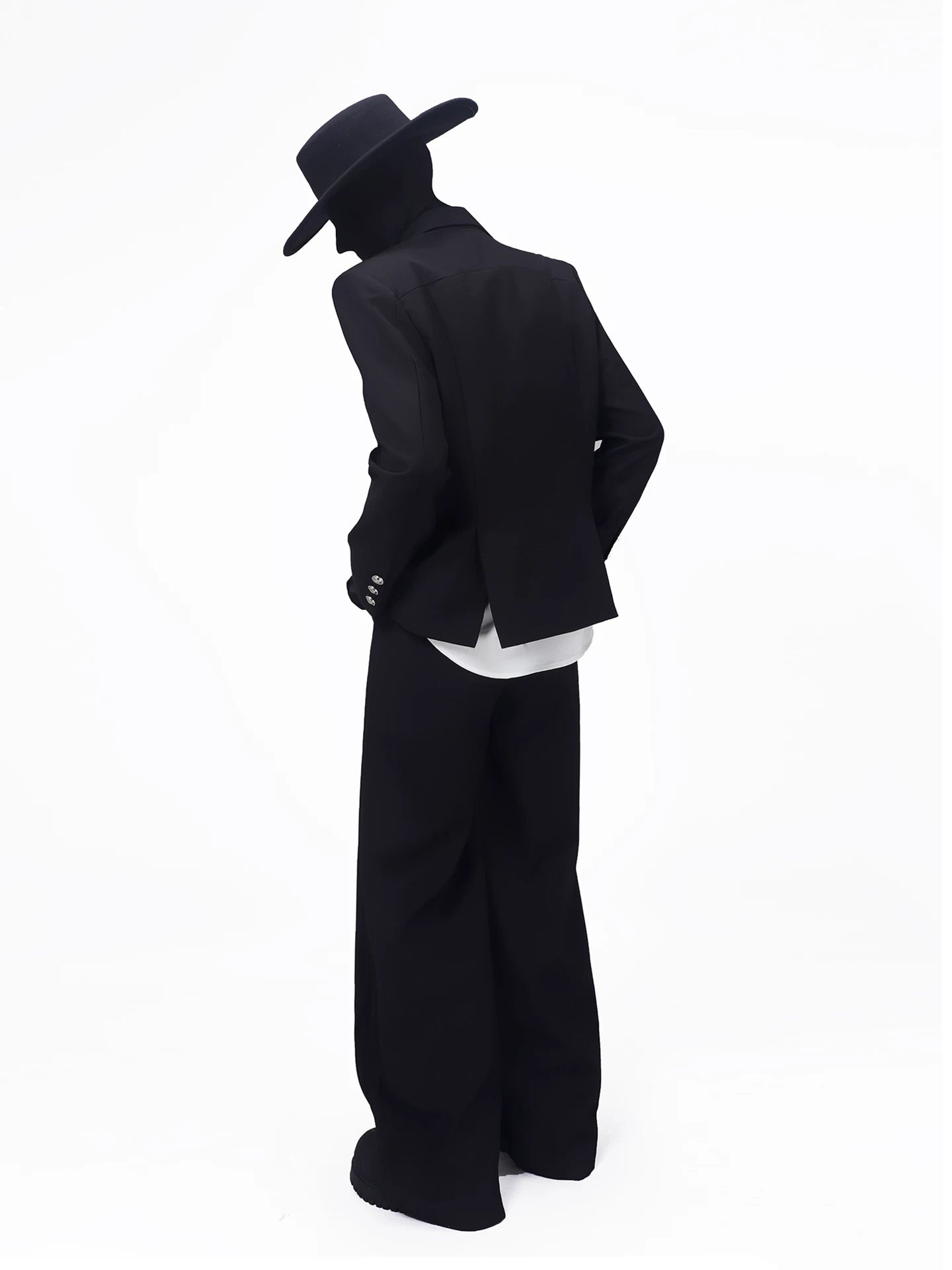 Napoleon Braided Jacket + Wide-Leg Trousers