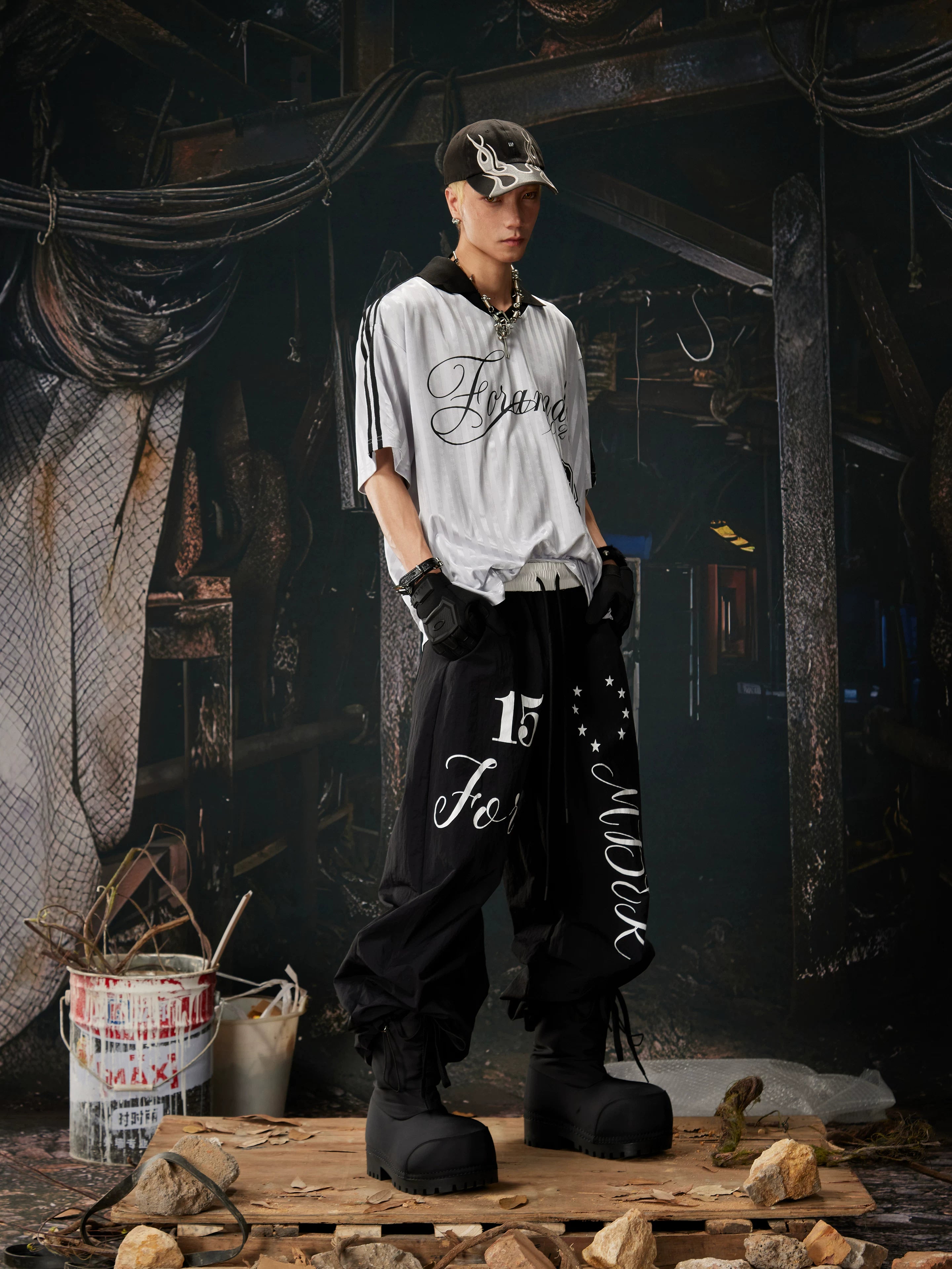 Contrast Jersey Street Tee