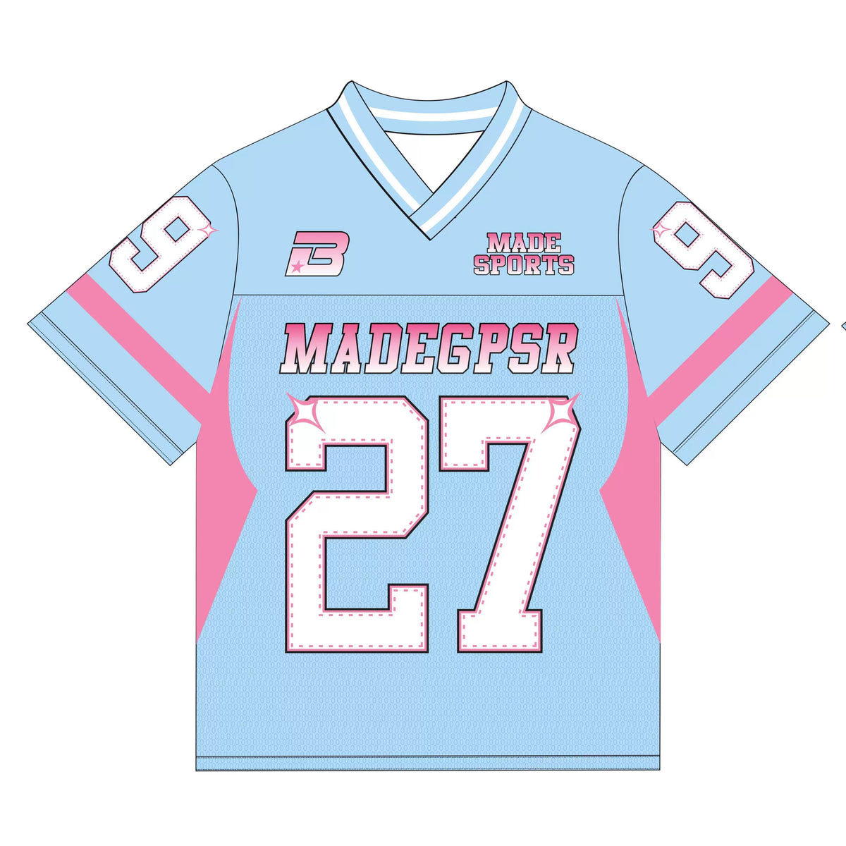 69 Number Mesh Jersey Tee