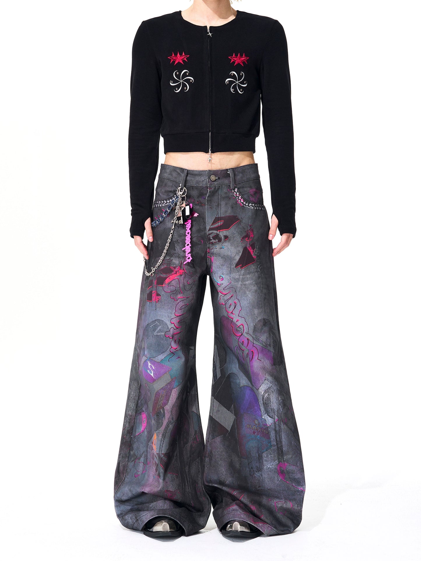 【25s Nov.】3D Printed Microphone Curved Jeans