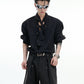 【25s Aug.】Scarf Neckline Ice Silk Shirt