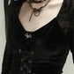 【25s Jul.】Vintage Embroidered Sheer Lace Dress