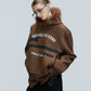 【25s Nov.】Elongated Dog* Vintage Fur Collar Hoodie