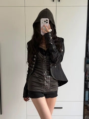 Napoleon Double-Breasted Moto Jacket