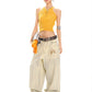 【25s May.】Grunge Wash Embroidered Wide Leg Jeans