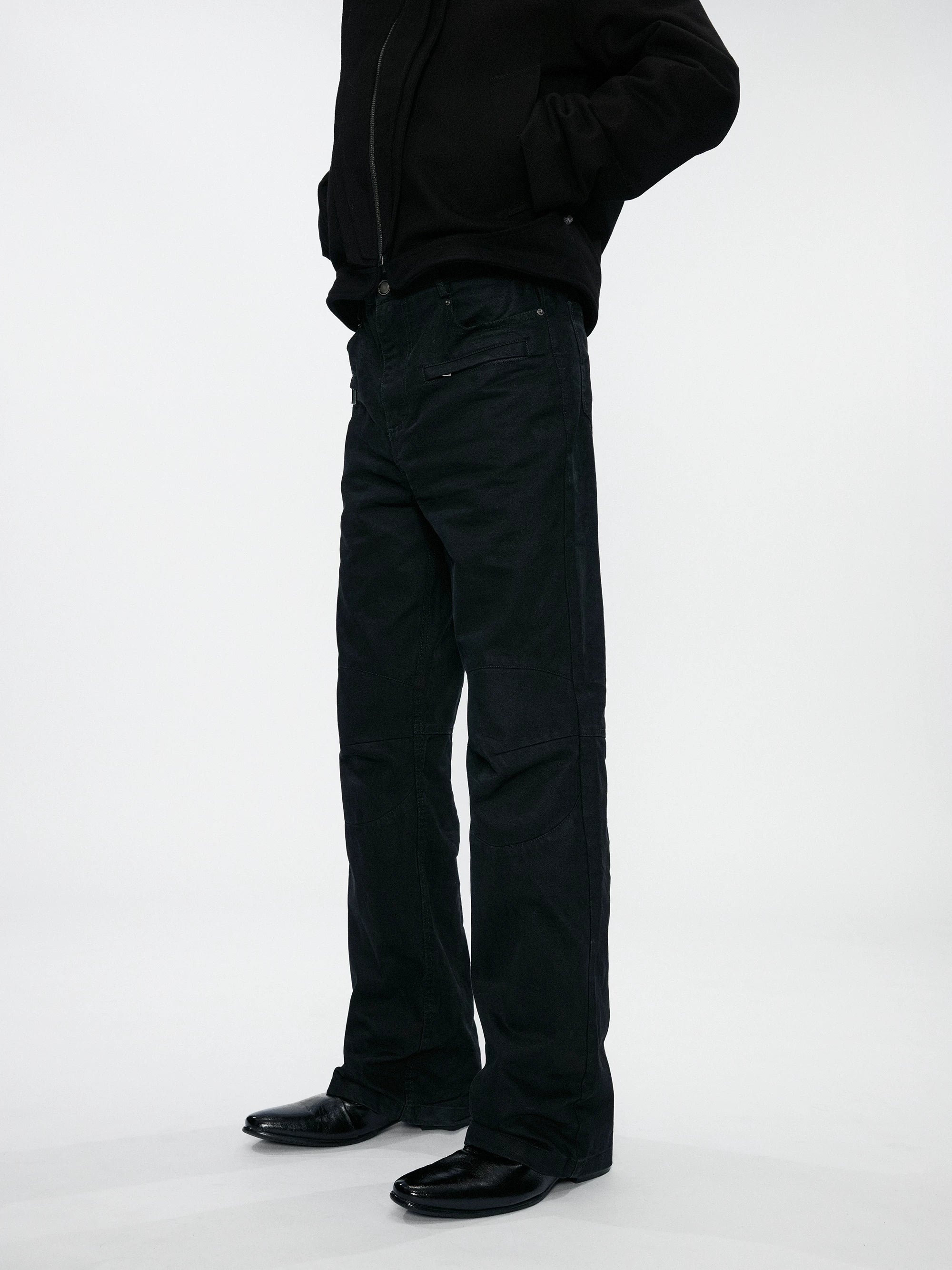 Multi-Panel Utility Zip Pants