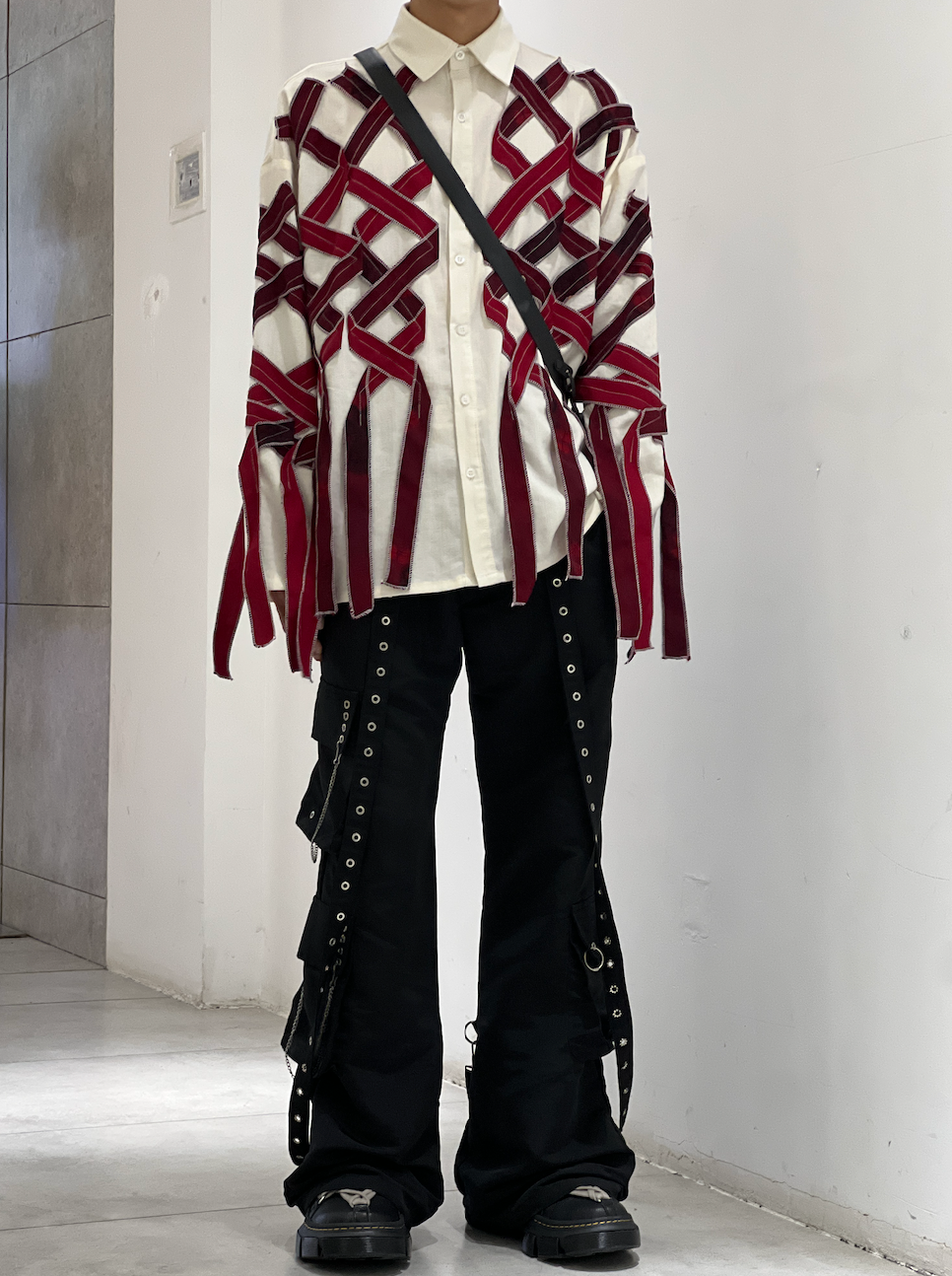 Vintage Fringe Patchwork Shirt