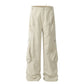 【25s Jul.】Vintage Deconstructed Multi-Pocket Wide-Leg Pants