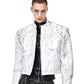 【25s Sep.】Cool Motorcycle Stand Collar Leather Jacket