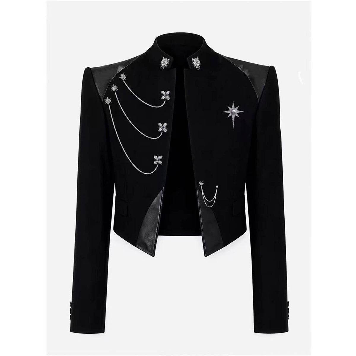 Starfish Sculpted Cropped Blazer