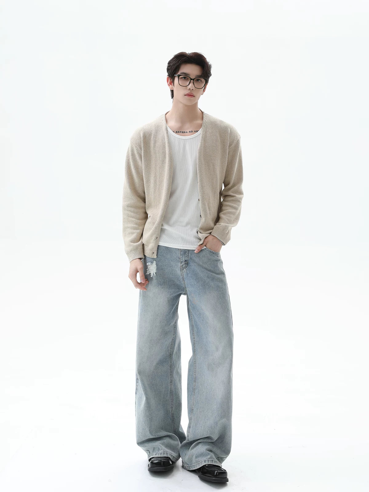 【26s Jan.】Old-Money V-Neck Soft Knit Cardigan
