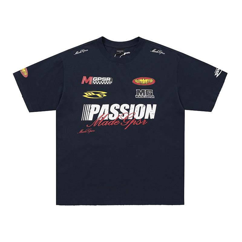 Racing Graphic Oversized Tee