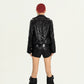 【25s Oct.】Street Style Rivet PU Leather Jacket