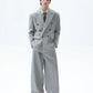 【25s Nov.】Retro V-neck Suit Jacket/Casual Pants