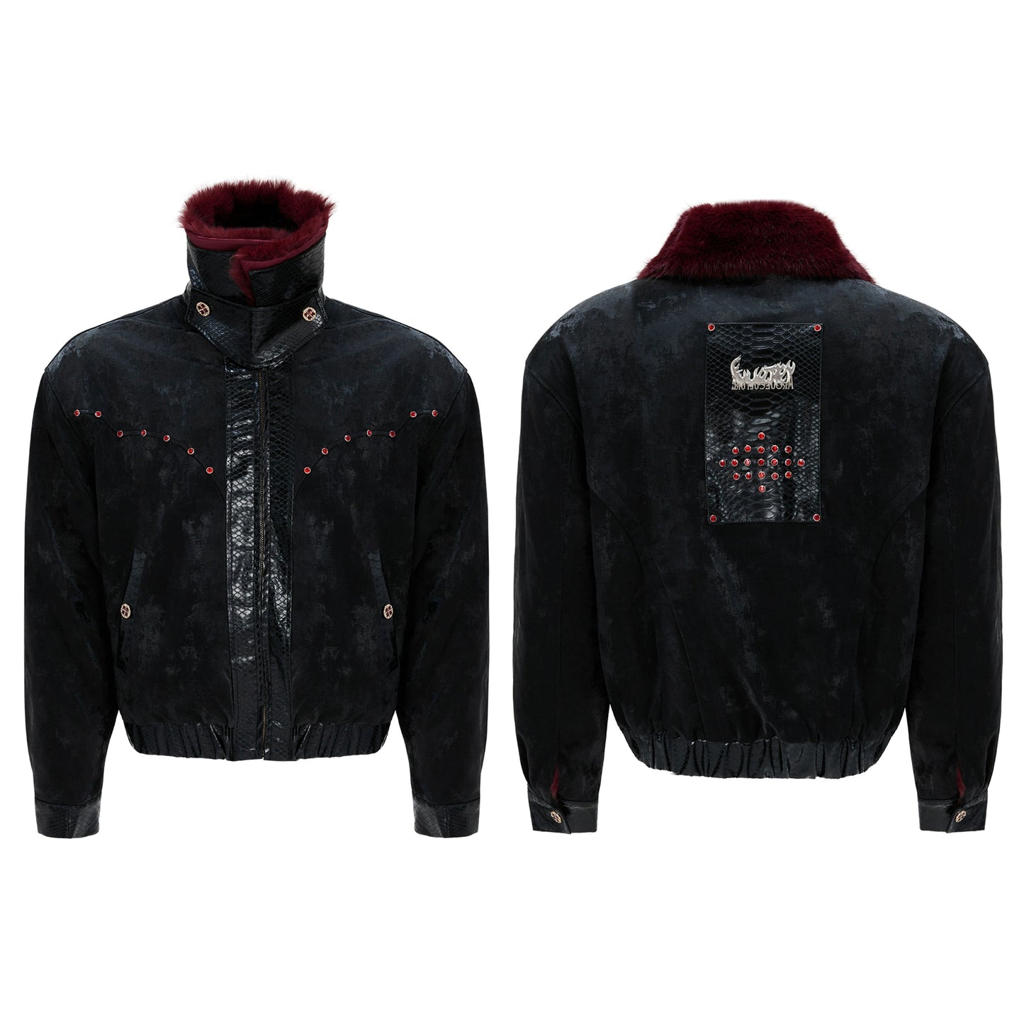 【25s Nov.】Dark Double-sided Faux Mink Coat