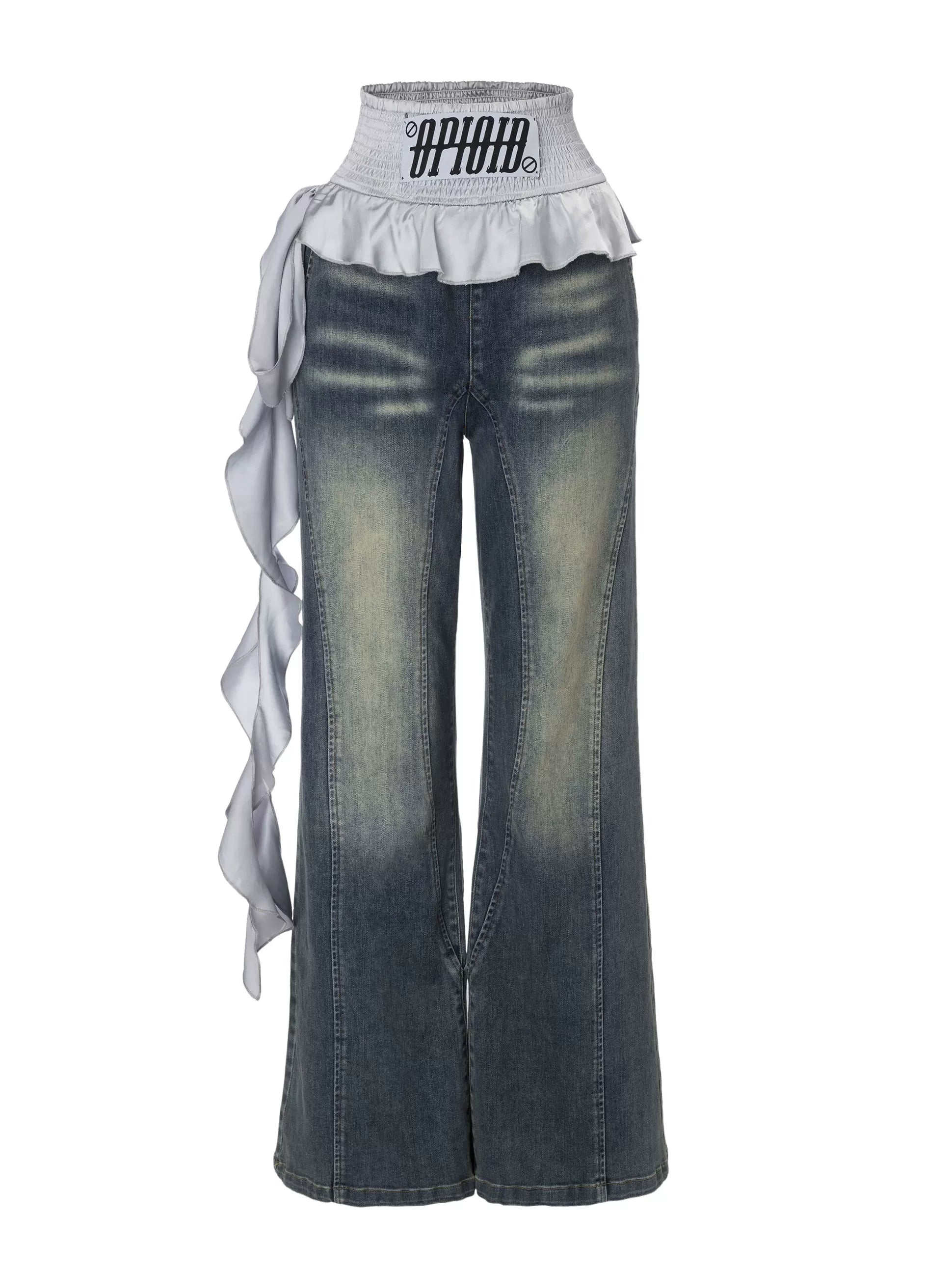 【26s Mar.】Boxing Patchwork Wide Denim