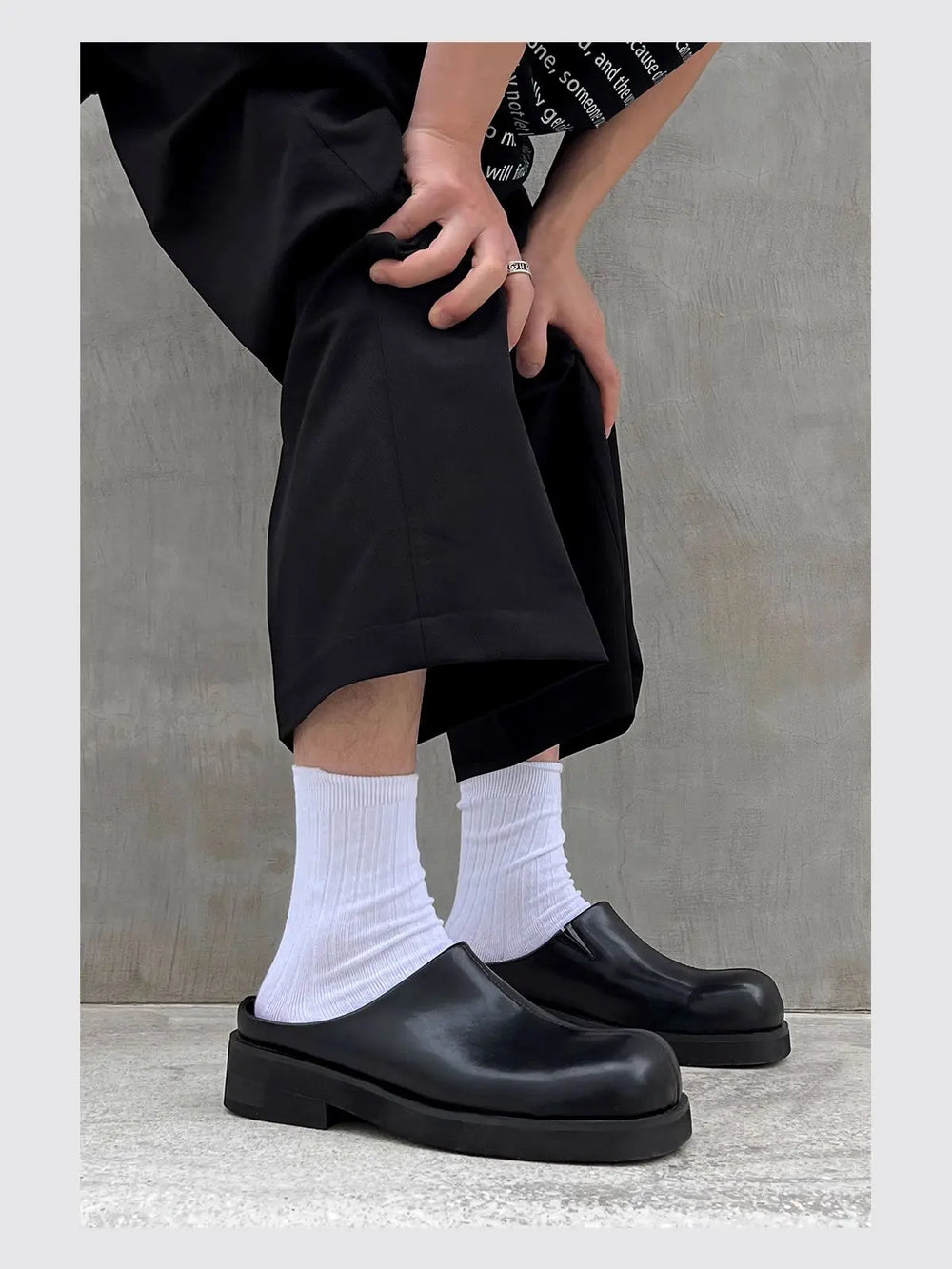 Platform Toe Derby Shoes ArtsKoreanMan