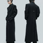 【25s Nov.】Woolen Slim-fit Trench Coat